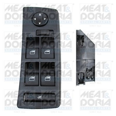 Switch, window regulator